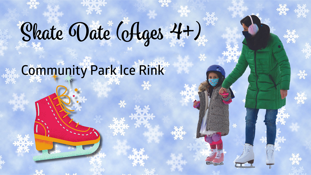 Skate Date at Community Park Ice Rink in Mundelein